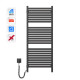 Navin electric towel warmer Avangard X, 1200x480x71mm, Wi-Fi, steel, black moire, left connection (12-272155-4812)