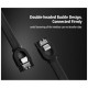 Кабель для передачи данных SATA 3 Data Cable 0.5m US217 Black Ugreen (30796)