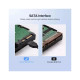 Кабель для передачи данных SATA 3 Data Cable 0.5m US217 Black Ugreen (30796)