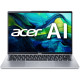 Acer Ноутбук Swift Go 14 SFG14-73 14" 2.8K OLED, Intel U7-155H, 32GB, F1TB, UMA, Win11, серебристый (NX.KSGEU.005)