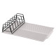 ARDESTO Dish dryer with stand Minimalism 39x25x8cm, silicone, metal, grey (ARHK4102DR) ARDESTO Dish dryer with stand Minimalism 39x25x8cm, silicone, metal, grey (ARHK4102DR)