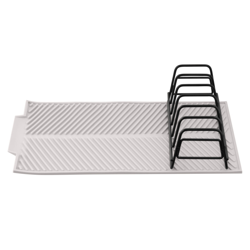 ARDESTO Dish dryer with stand Minimalism 39x25x8cm, silicone, metal, grey (ARHK4102DR) ARDESTO Dish dryer with stand Minimalism 39x25x8cm, silicone, metal, grey (ARHK4102DR)