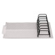 ARDESTO Dish dryer with stand Minimalism 39x25x8cm, silicone, metal, grey (ARHK4102DR) ARDESTO Dish dryer with stand Minimalism 39x25x8cm, silicone, metal, grey (ARHK4102DR)