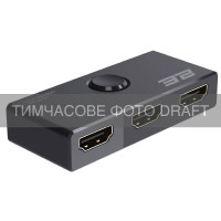 2E Комутатор Спліттер 2E SP1X2BD HDMI 2x1x2 Bi-directional 4K 2K 60Hz