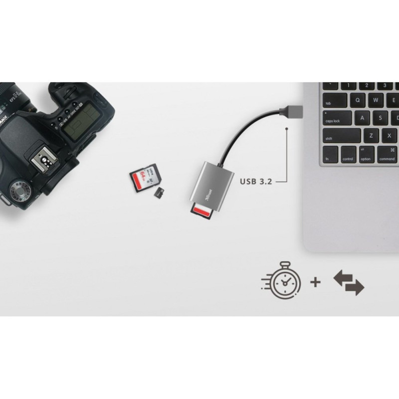 Trust DALYX FAST USB 3.2 ALUMINIUM (24135_TRUST)