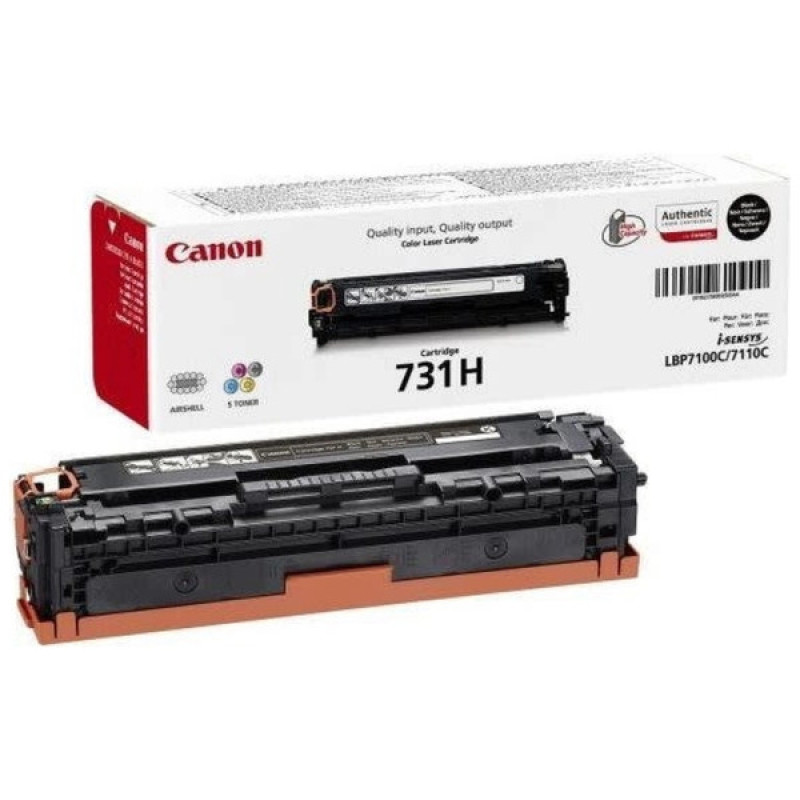 Картридж Canon 731H Black, для LBP7100 (6273B002)
