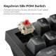 Клавиатура Keychron Q1 Ultra Keychron Red Switch RGB UA Black (Q1U-M1-UA)