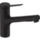 Hansgrohe Sink tap Zesis M33, spout lenght - 219mm, pull-out, 1-handle, KM150, matt black (74800670)