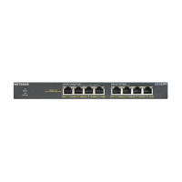 NETGEAR Комутатор GS308PP 8xGE PoE+ (83Вт), FlexPoE, некерований (GS308PP-100EUS)