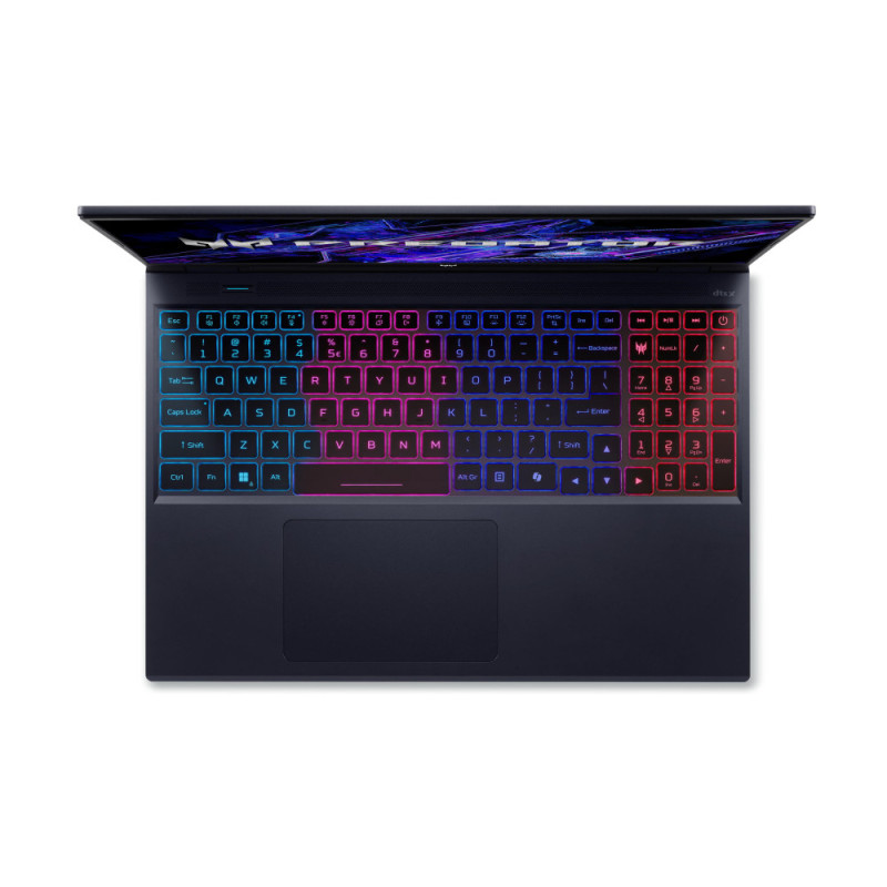 Acer Ноутбук Predator Helios Neo 16 PHN16-72 16" WQXGA, Intel i9-14900HX, 32GB, F1TB, NVD4070-8, Win11 (NH.QQUEU.001)