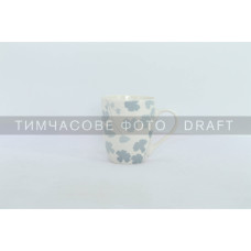 ARDESTO Mug Capri, 320ml, porcelain, white blue (AR0432CWB)