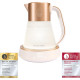 Russell Hobbs Electric kettle Calm, 1.7L, glass, white-copper (27450-70)