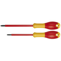 Stanley Набор отверток FatMax Borneo изолированных, 2ед Ph1x100; Ph2x125 (FMHT0-62648)