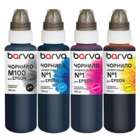 Чернила Barva Epson Home XP 4х100, special, pigmented BK+C/M/Y (E17-100-MP)