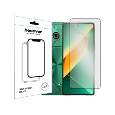 Стекло защитное BeCover Tecno POVA 6 Neo (LI6) 6.78" Black (711581)