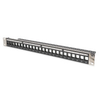 Патч-панель 19" 1U 24 порта наборная Kyestone Digitus (DN-91411-LF)