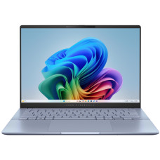 ASUS Ноутбук Vivobook S 14 S5406SA-PP113 14" 3K OLED, Intel Ultra 5 226V, 16GB, F1TB, UMA, NoOS, Блакитний (90NB15R2-M00FW0)