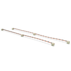 Digitus Potential equalization bar set, 2 pcs., 820 mm 2x 24 connection points, incl. earthing leads (DN-19-EARTH-L)