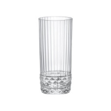 Bormioli Rocco Set of long drink glasses America'20s Cooler, 490ml, h162mm, 6pcs, glass, transparent (122141BB9121990)