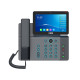 Fanvil Телефон IP V67 2xGE LAN, 1xUSB-A, BT, WiFi, SIP, VPN, PoE, 7" цветной экран, встроенная камера, Android