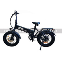 2E Електровелосипед EB16 20", чорний