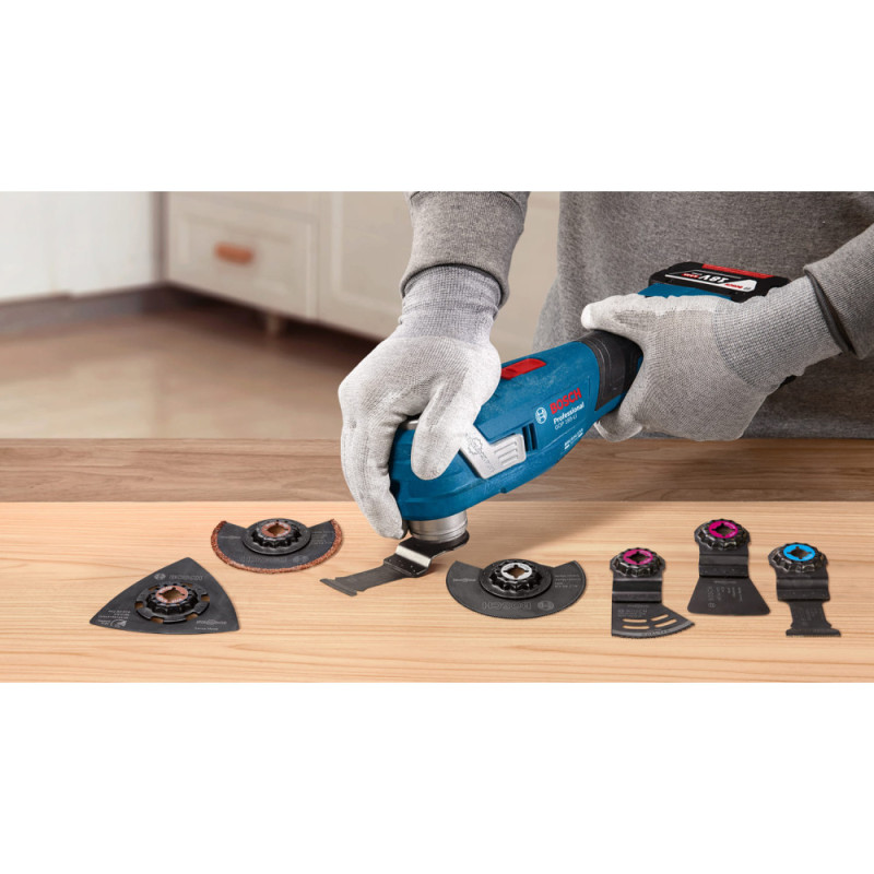 Bosch Многофункциональный инструмент реноватор GOP 185-LI Professional SOLO, 18.0 V-Li, SDS, 20000 об/мин, 1.2 кг (0.601.8G2.020)