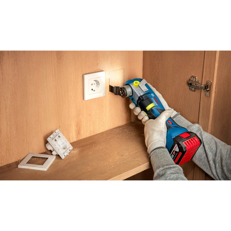 Bosch Многофункциональный инструмент реноватор GOP 185-LI Professional SOLO, 18.0 V-Li, SDS, 20000 об/мин, 1.2 кг (0.601.8G2.020)