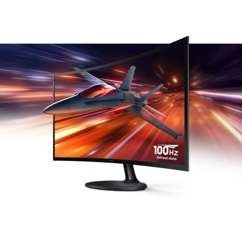Samsung Монітор 27" S27D360 D-Sub, HDMI, VA, 100Hz, 4ms, CURVED (LS27D360GAIXCI)