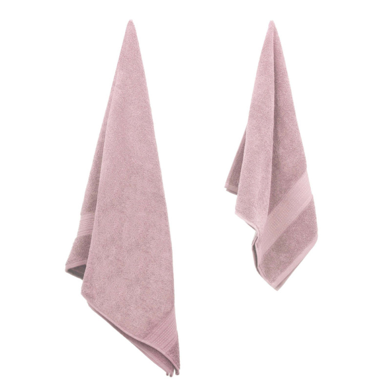 ARDESTO Terry towel SuperSoft 70х140cm, 100% cotton, pink (ART2270SCP)
