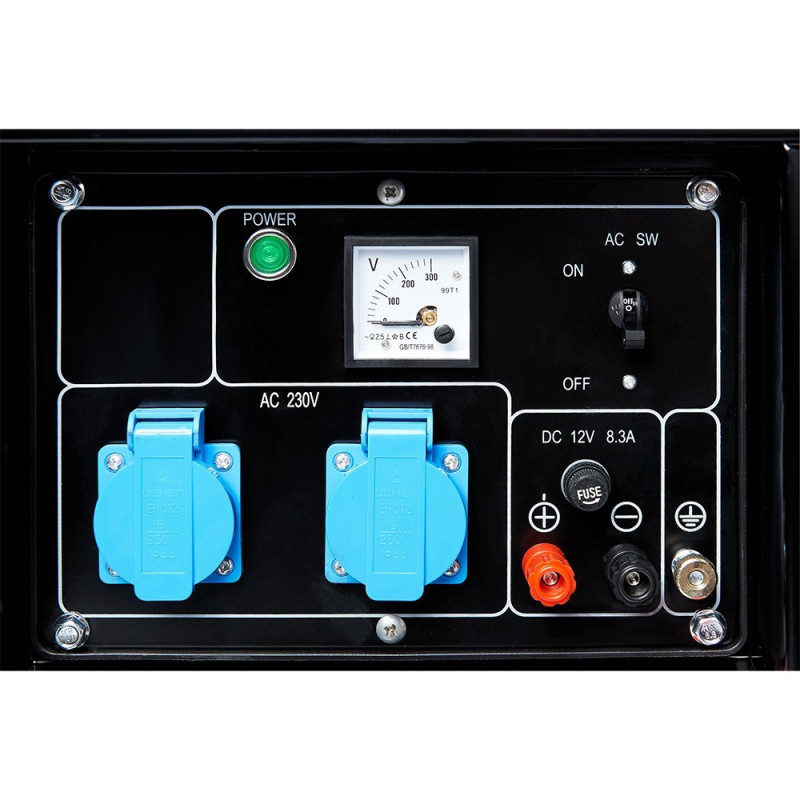 EnerSol diesel generator, 230V, 2.8/3kW, AVR, casing, 85kg (SKD-3B)