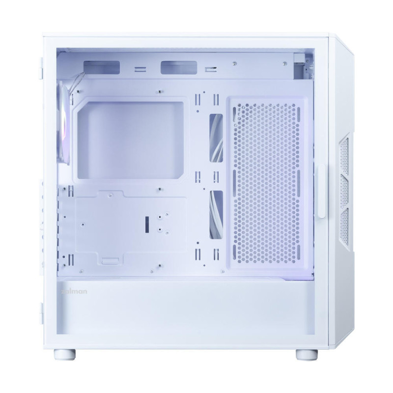 Zalman PC case I3 Neo ARGB V2 without PSU, 2xUSB3.0, 1x Type C, 4x120mm, ARGB, VGA 355mm, LCS ready, TG Side Panel, ATX, white (I3NEOARGBV2WHITE)