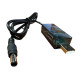 Кабель питания USB to DC 5.5x2.5mm 0.8m 12V 1.5A XoKo (DC-5-12-1,5A)