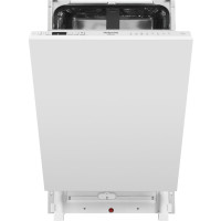 Hotpoint Посудомийна машина Hotpoint вбудована, 10компл., A++, 45см, дисплей, 3й кошик, білий (HSIC3T127C)