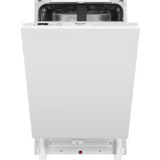 Hotpoint Посудомийна машина Hotpoint вбудована, 10компл., A++, 45см, дисплей, 3й кошик, білий (HSIC3T127C)