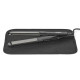 BaByliss Black Chrome hair straightener, 5 temperature settings, 130-230°C, titanium, black (ST486E)