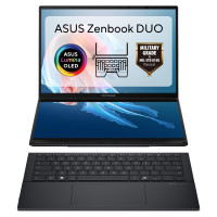 ASUS Ноутбук ASUS Zenbook Duo UX8406CA-QL046W 14  FHD Touch OLED, Intel Ultra 9 285H, 32GB, F1TB, UMA, Win11, Сірий (90NB14X1-M001N0)
