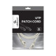 Патч-корд 1.5м UTP cat 6 CU gray Cablexpert (PP6U-CU-1.5M)