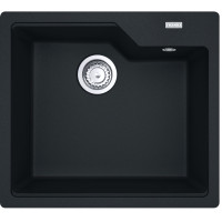 Franke Kitchen Sink Urban fragranite, rectang., no drainboard, 560х500х230mm, bowl - 1, over-mounted, black (114.0701.787)