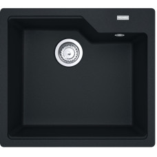 Franke Kitchen Sink Urban fragranite, rectang., no drainboard, 560х500х230mm, bowl - 1, over-mounted, black (114.0701.787)