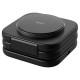 Belkin Зарядний пристрій бездротовий 3в1 Travel Pad Wireless Qi2 15Вт, чорний (WIZ024VFBK)
