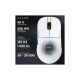 Мышка Ajazz AJ159PRO Wireless/Bluetooth/USB Charging Dock White (AJ159-PRO-W)