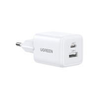 Зарядное устройство Ugreen X514 1xUSB-C PD20W + 1xUSB GaN white (65006)