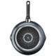 Tefal Tefal Day by Day pan with lid, 24cm, with lid, aluminum, bakelite, glass, black (B5580423_SET)