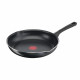 Tefal Tefal Day by Day pan with lid, 24cm, with lid, aluminum, bakelite, glass, black (B5580423_SET)