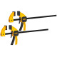 DeWALT Струбцина DeWALT M тригерна 300мм 2шт 0.353кг (DWHT0-83158)