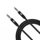 Кабель мультимедийный 3.5mm M to 3.5mm M 1.0m Black Armorstandart (ARM76890)