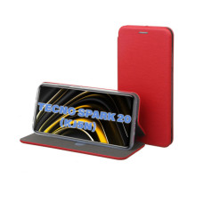 Чехол для мобильного телефона BeCover Exclusive Tecno Spark 20 (KJ5n) Burgundy Red (711240)