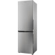 Candy Candy Ref with bottom freezer, 182.5x54.5х60, ref-197L, freez.-82L, 2doors, А+, NF, inox (CNCQ2T518EX)