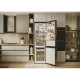 Candy Candy Ref with bottom freezer, 182.5x54.5х60, ref-197L, freez.-82L, 2doors, А+, NF, inox (CNCQ2T518EX)