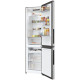 Candy Candy Ref with bottom freezer, 182.5x54.5х60, ref-197L, freez.-82L, 2doors, А+, NF, inox (CNCQ2T518EX)